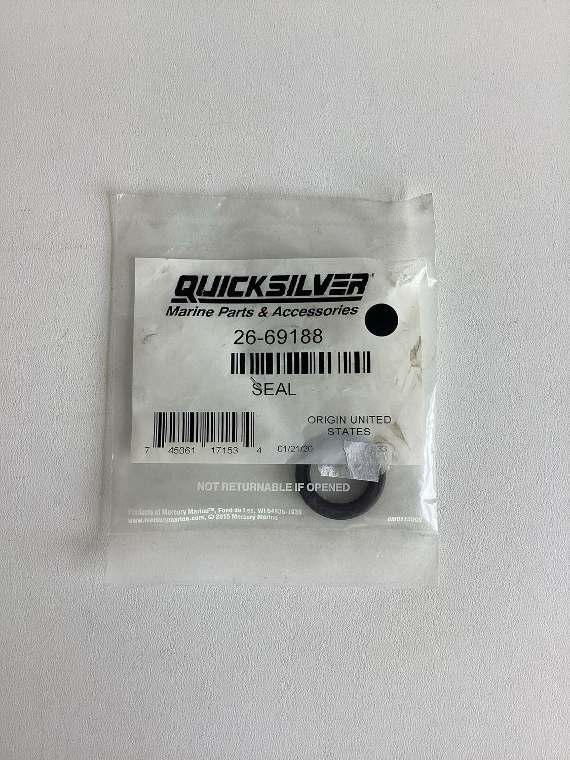 Quicksilver 69188 Seal