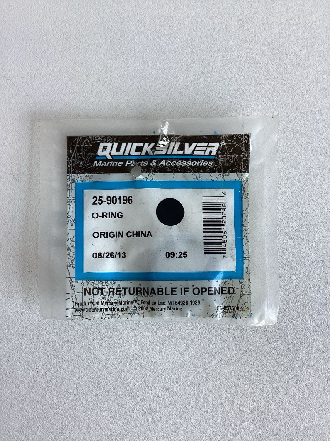 Quicksilver 90196 O-Ring