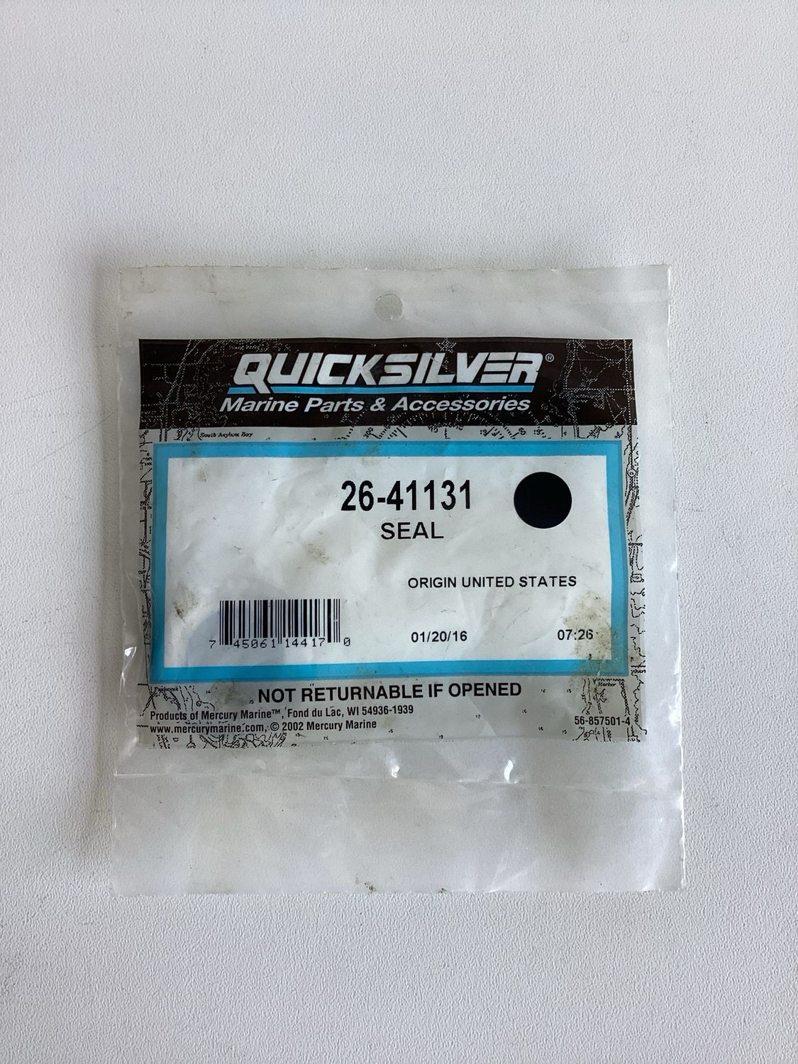 Quicksilver 41131 Seal