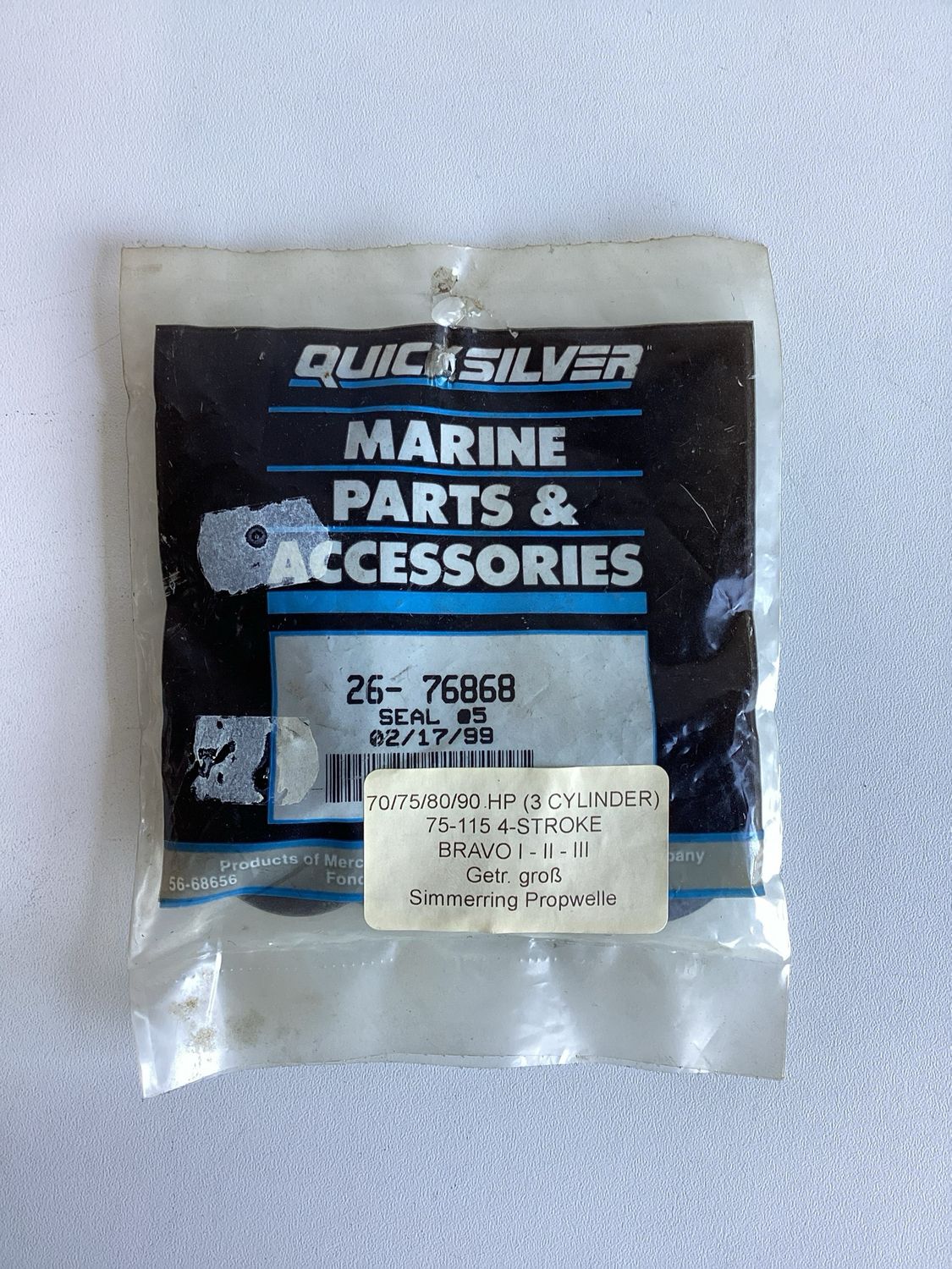 Quicksilver 76868 Seal (VPE 5Stk.)