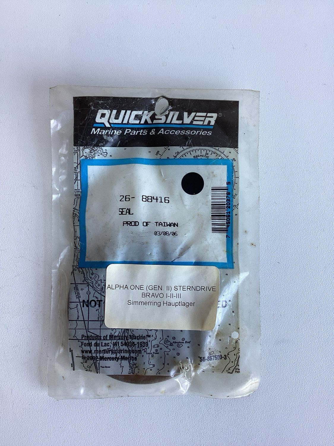 Quicksilver 88416 Seal