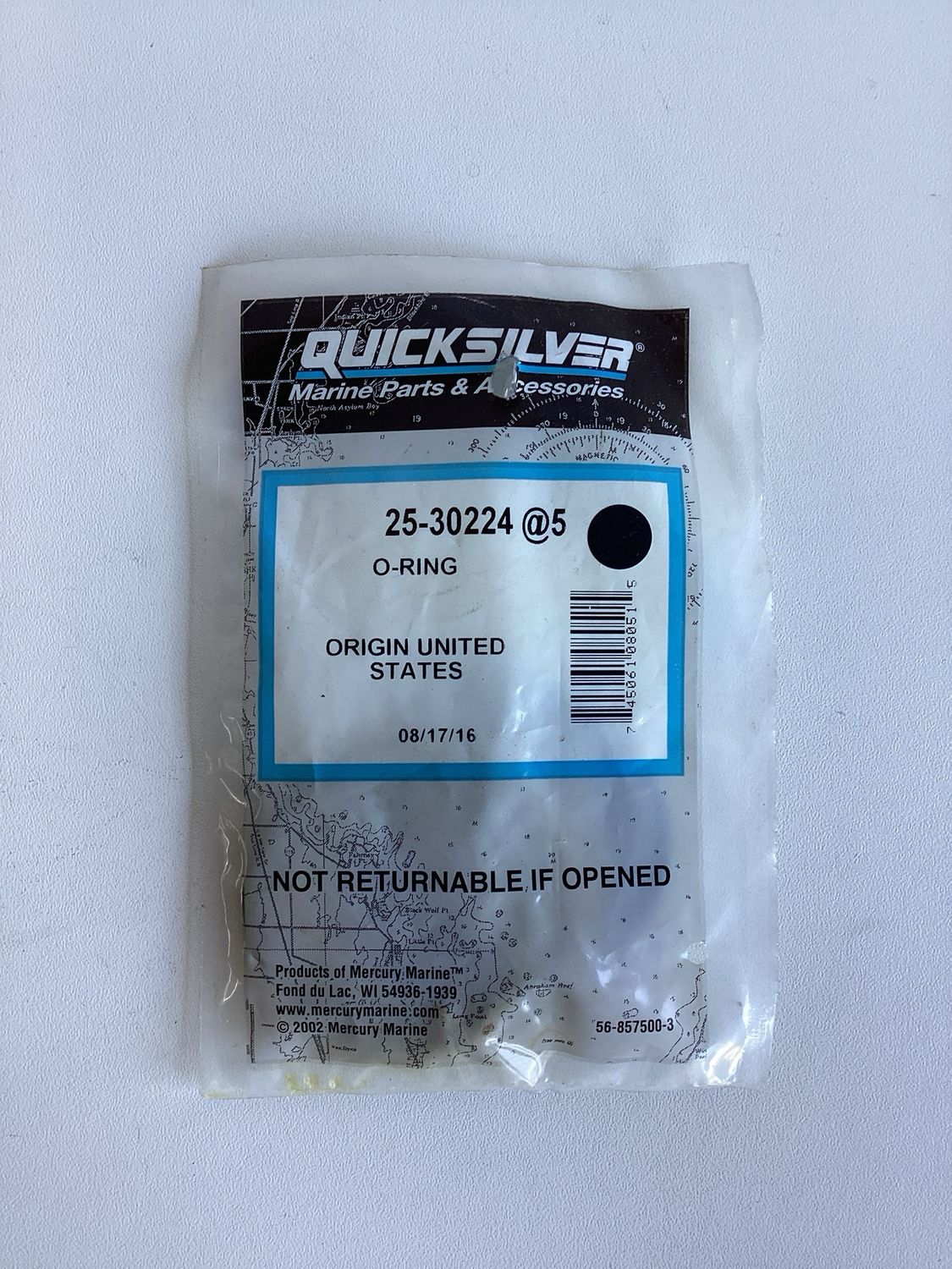 Quicksilver 30224 O-Ring (VPE 5Stk.)
