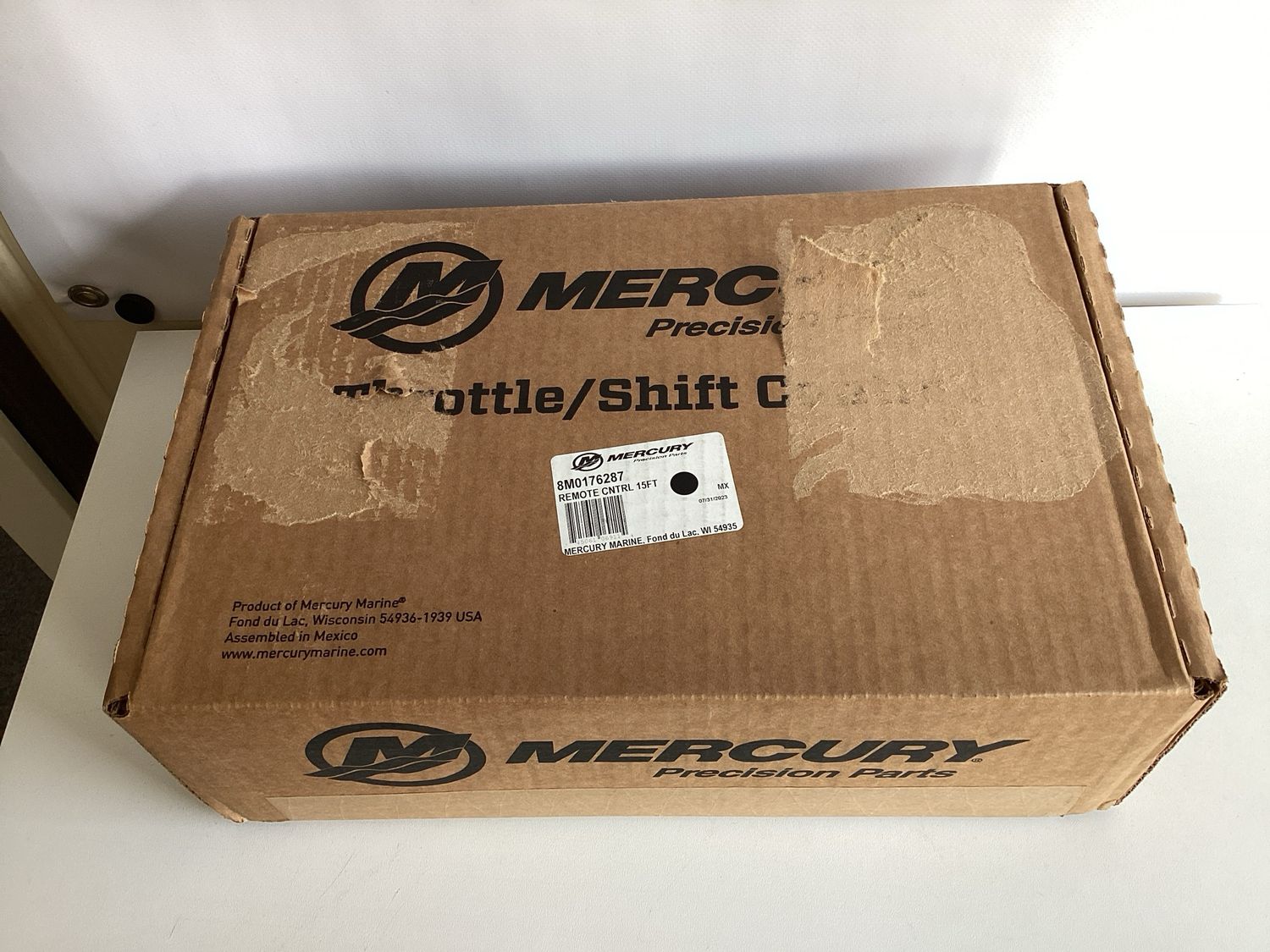Mercury 8M0176287 Remote Control 15ft