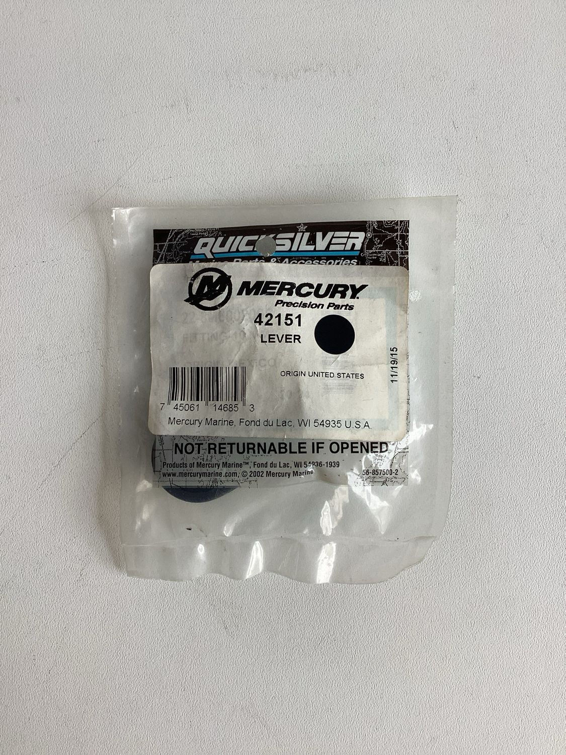 Mercury 42151 Lever