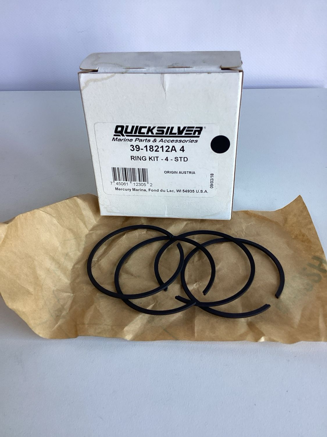 Quicksilver 18212A4 Ring Kit-4-Std