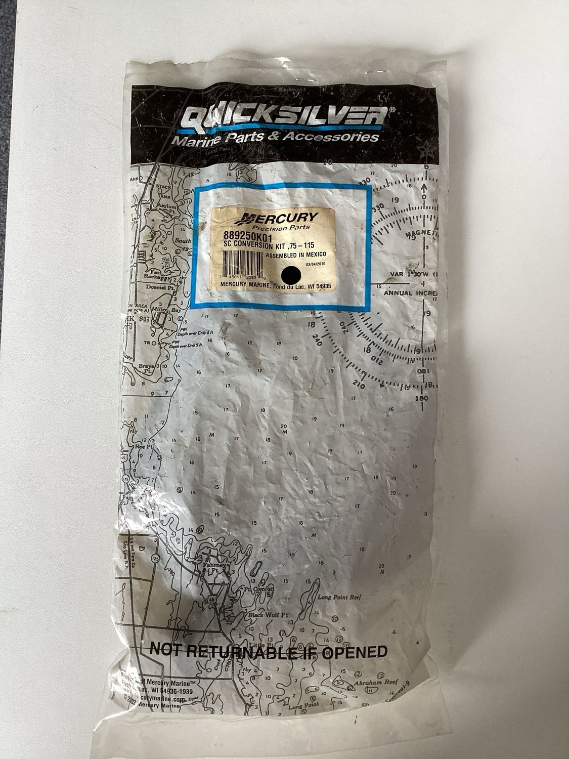 Mercury 889250K01 SC Conversion Kit 75-115