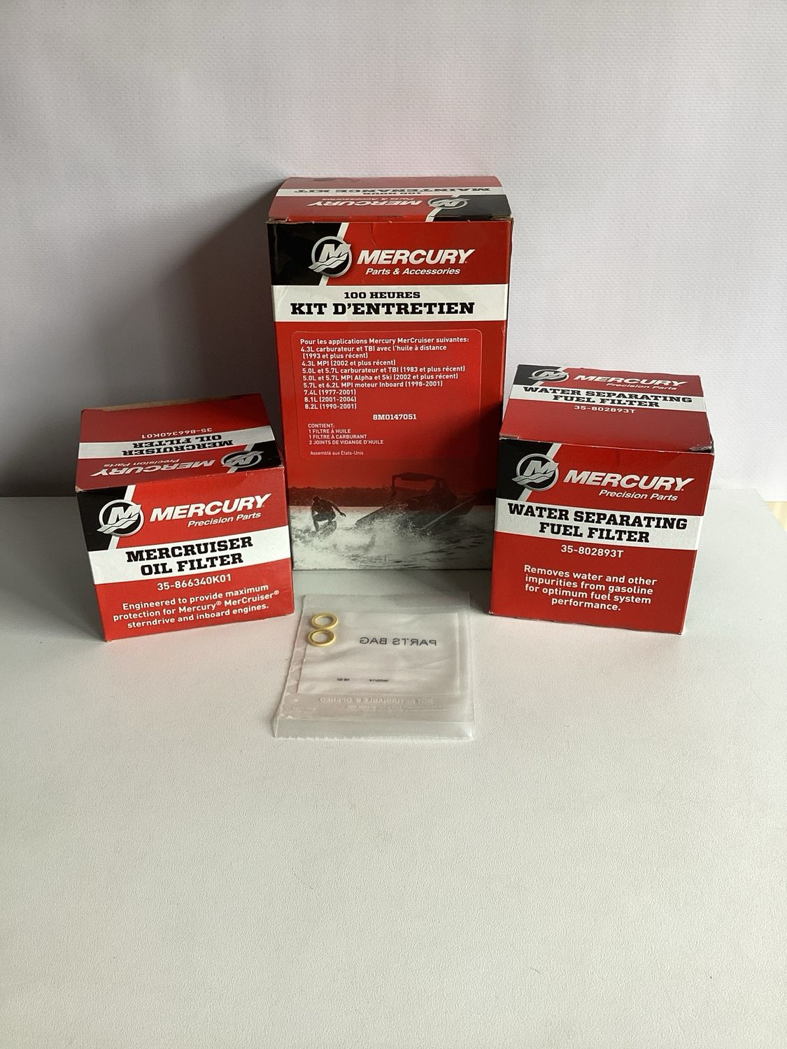 Mercury 8M0147051 100h Service-Kit 4,3L-8,2L Mercruiser