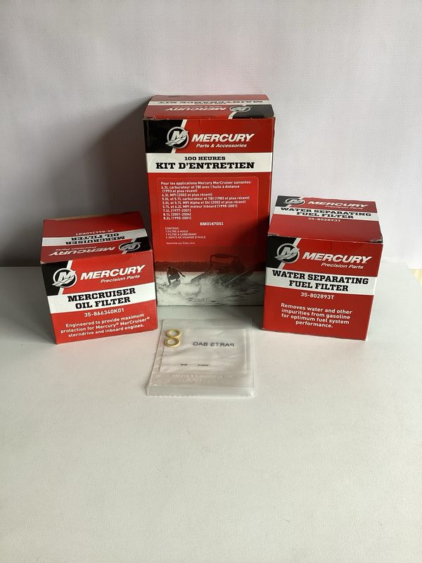 Mercury 8M0147051 100h Service-Kit 4,3L-8,2L Mercruiser