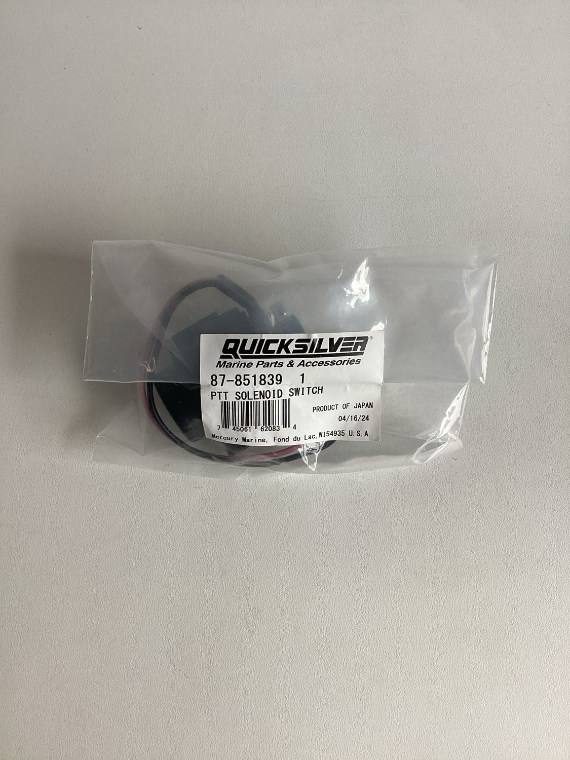 Quicksilver 851391 Switch-Solenoid