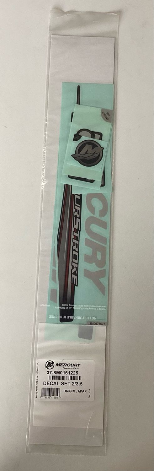 Mercury 8M0161225 Decal-Set