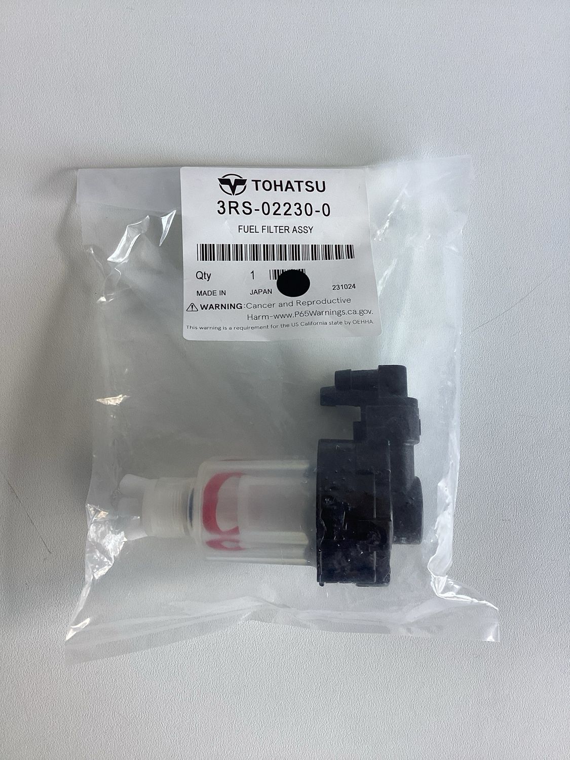 Tohatsu 3RS-02230-0 Fuel Filter Assy