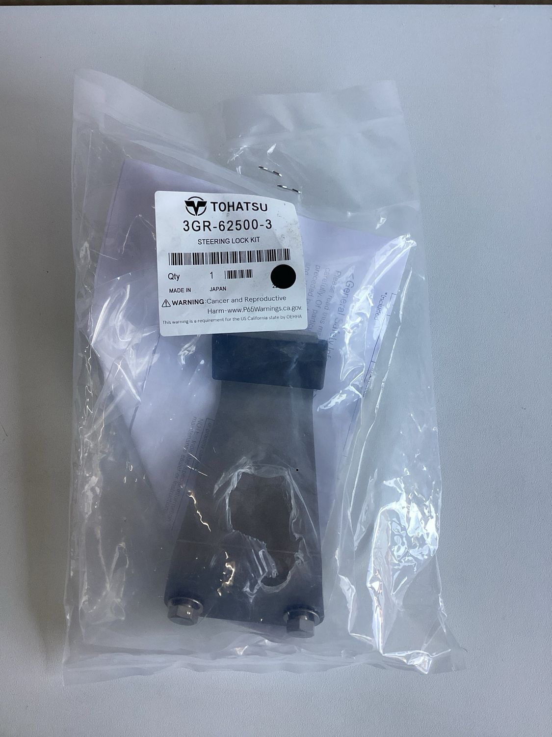 Tohatsu 3GR-62500-3 Steering Lock Kit