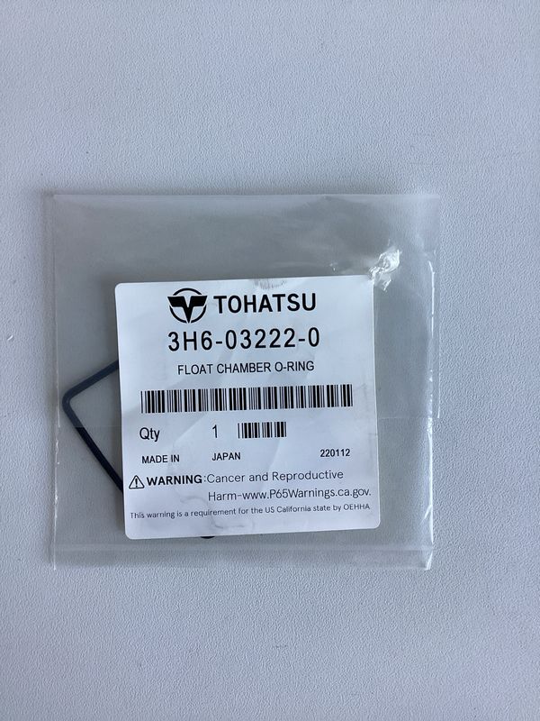 Tohatsu 3H6-03222-0 Float Chamber O-Ring