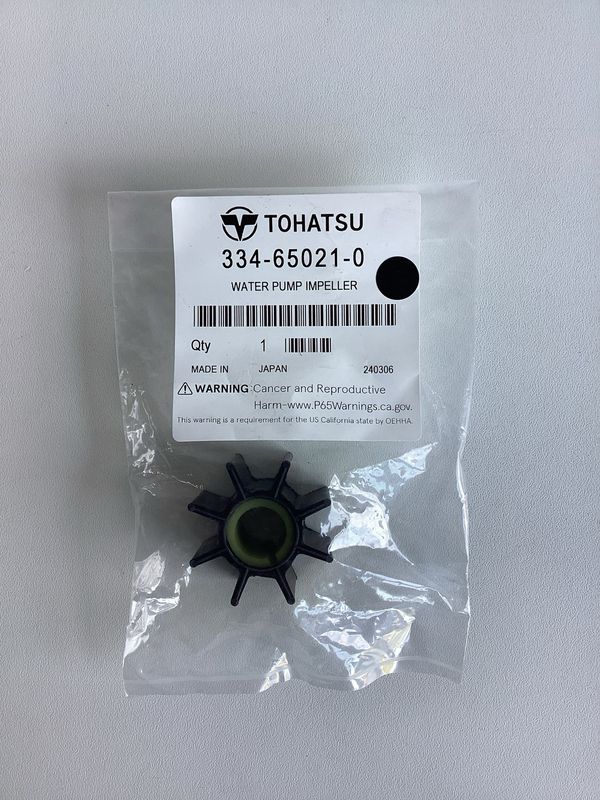 Tohatsu 334-65021-0 Water Pump Impeller