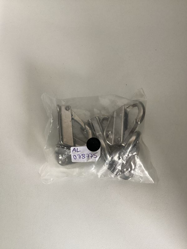 Allpa 078775 Edelstahl Fenderhaken 42mm x 29mm x 33mm