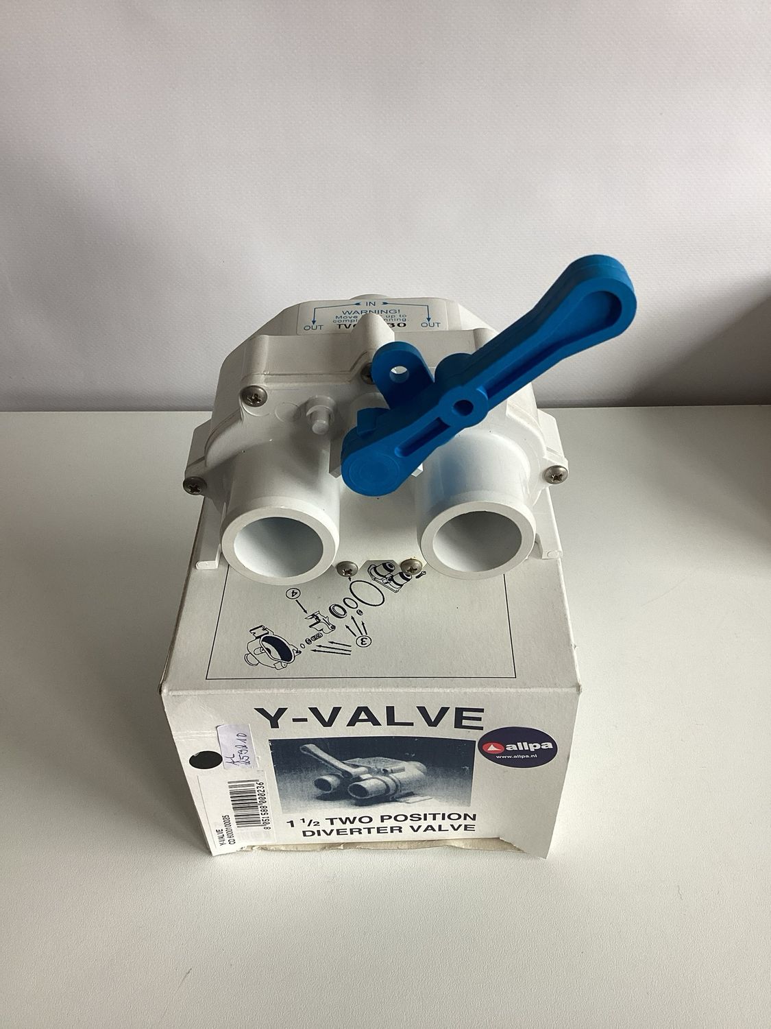 Allpa 259210 Kunststoff 3-Wege-Ventil Y