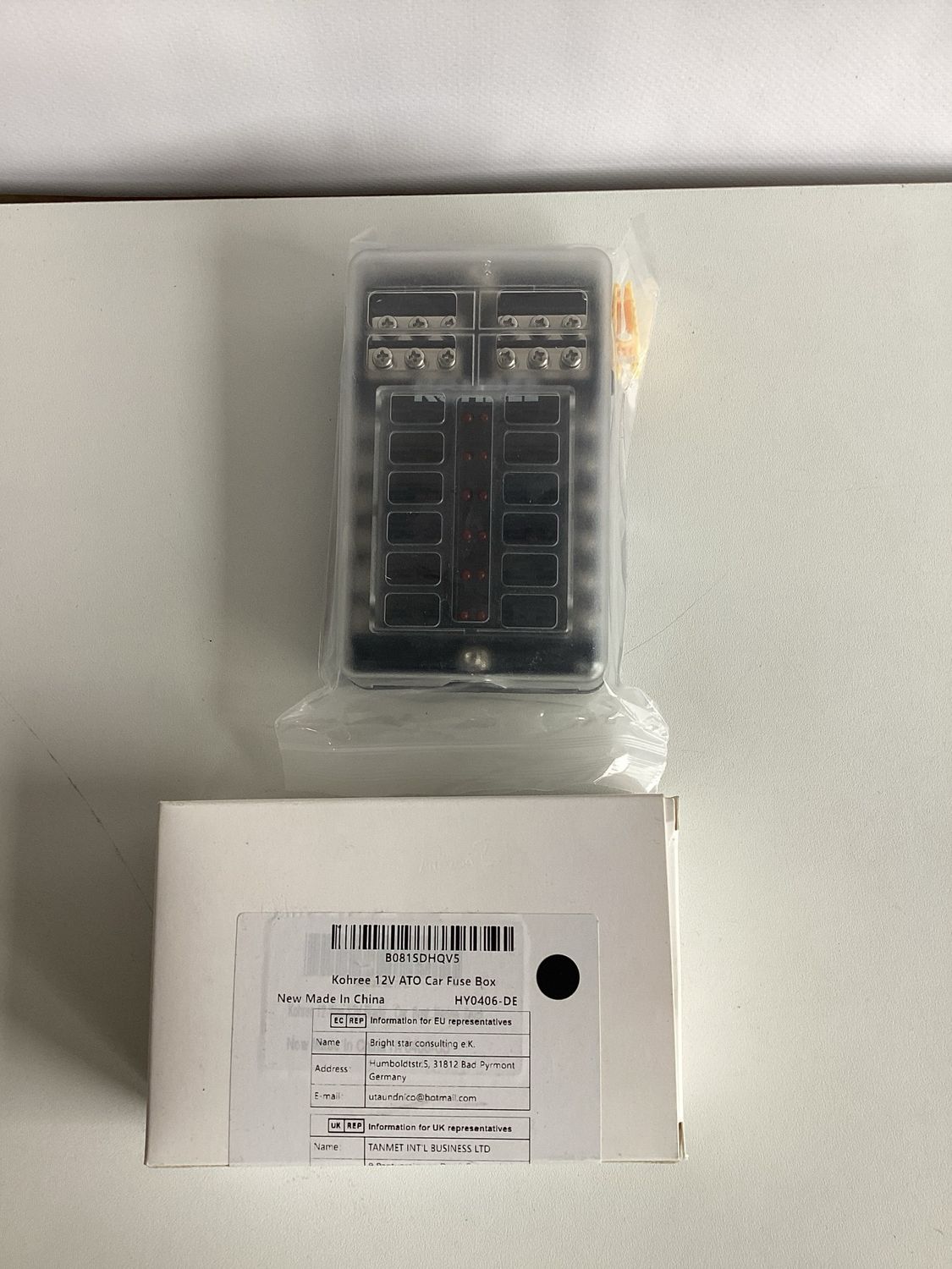 Kohree HY0406-DE 12V Sicherungshalter