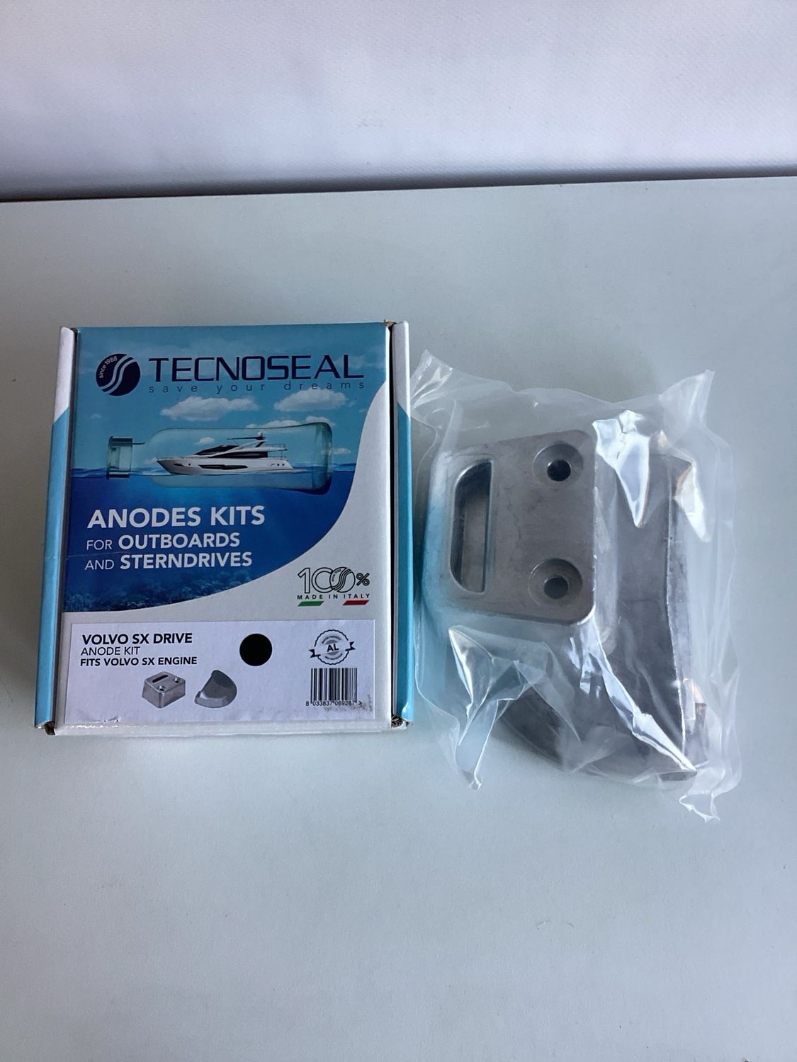 Tecnoseal TS-KITVOLVOSXAL Anodensatz Alu für Volvo Penta SX