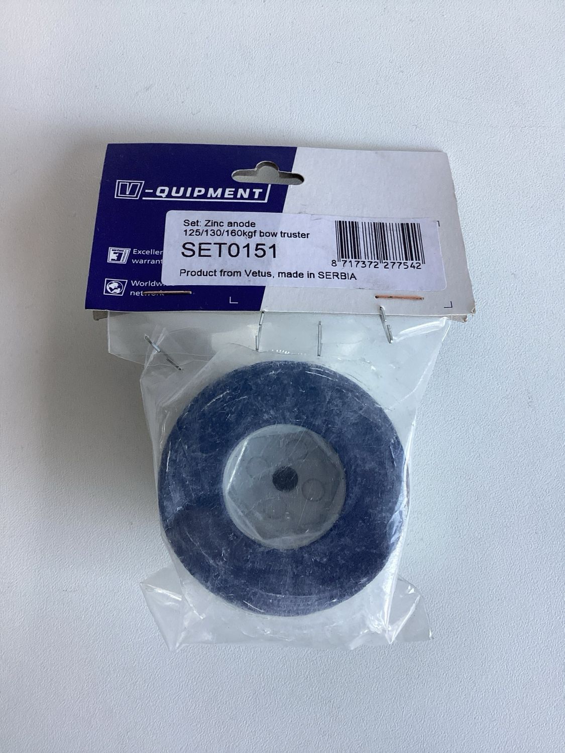Vetus SET0151 Zinkanode für Bow 110/125/130/160