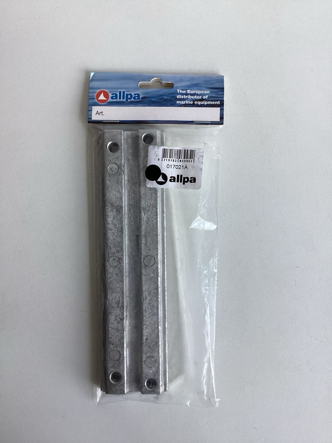 Allpa 017021A Aluminium Anode OEM818298