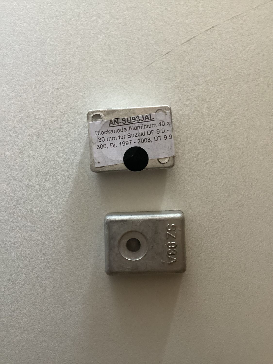 Blockanode TS-01204AL Aluminium für Suzuki