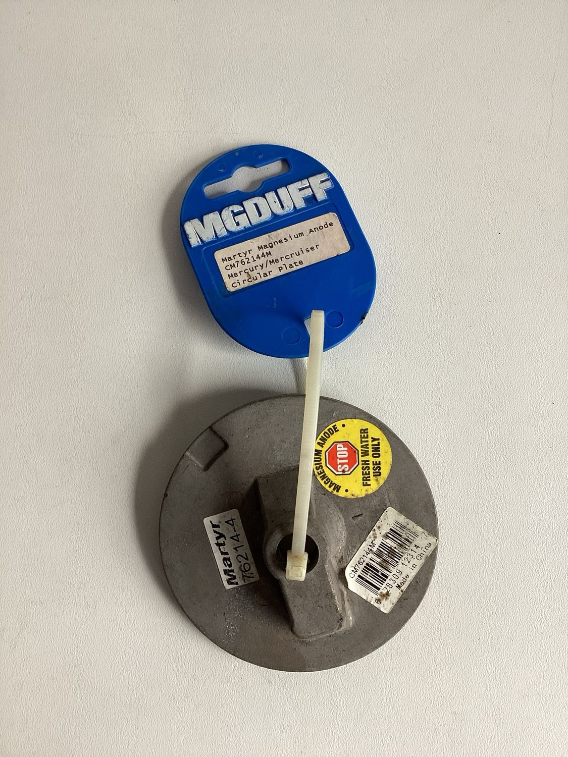 MgDUFF CM762144M Magnesium Anode Mercury/Mercruiser