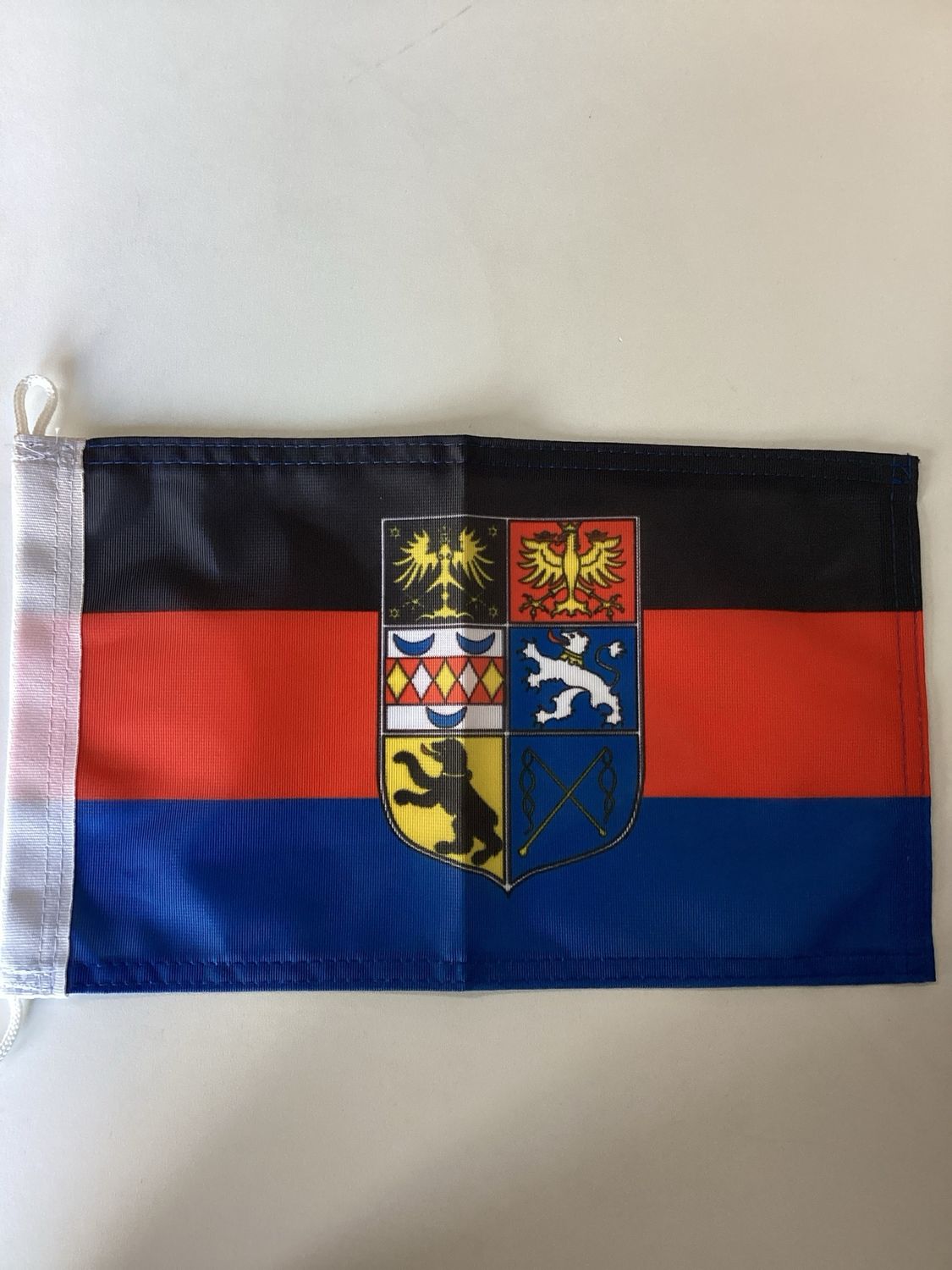 Flagge Ostfriesland mit Wappen 20x30cm