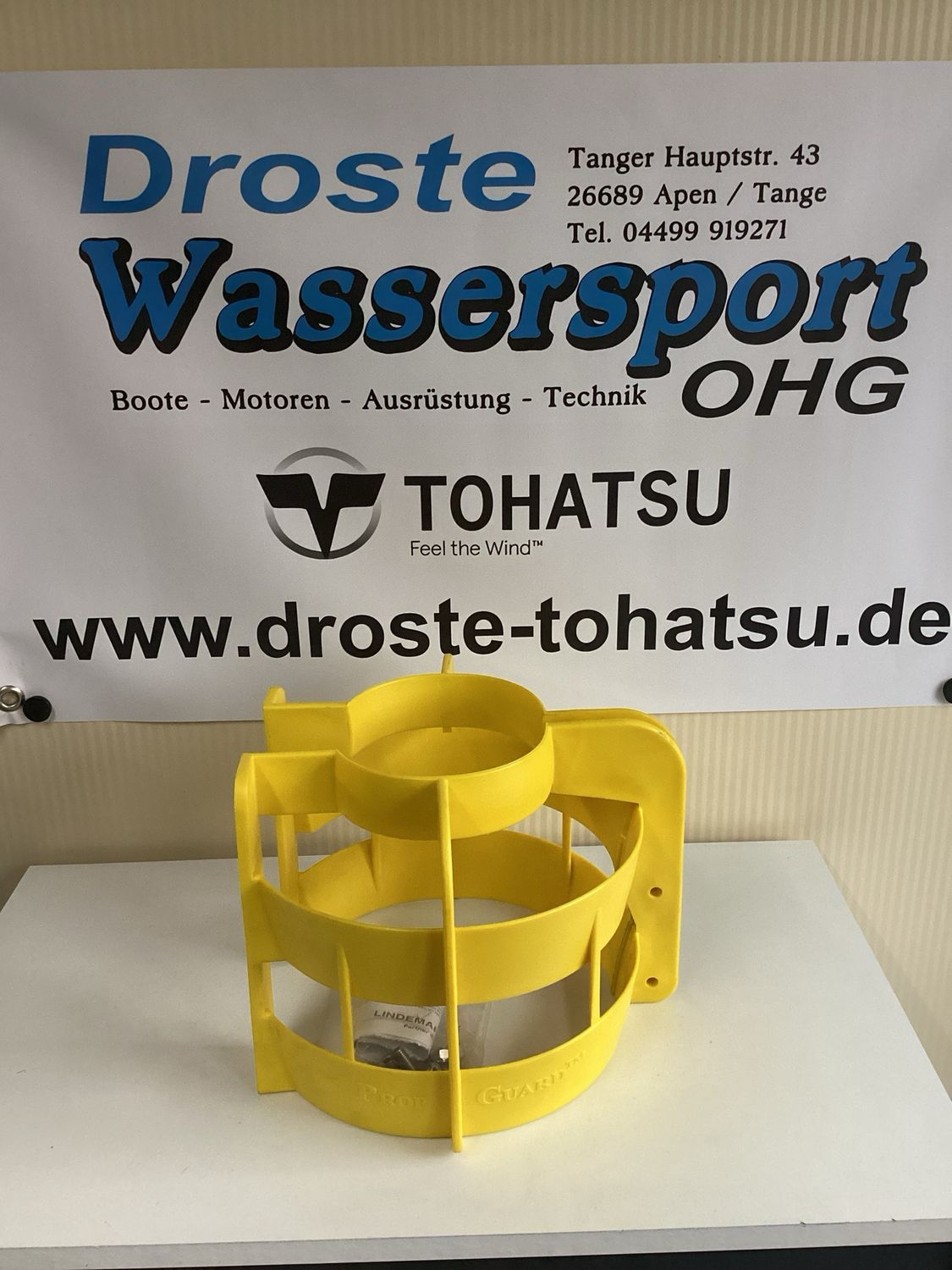 Prop Guard AD094 Propeller-Berührungsschutz 228mm gelb 9,9-20PS max. 22 Knoten