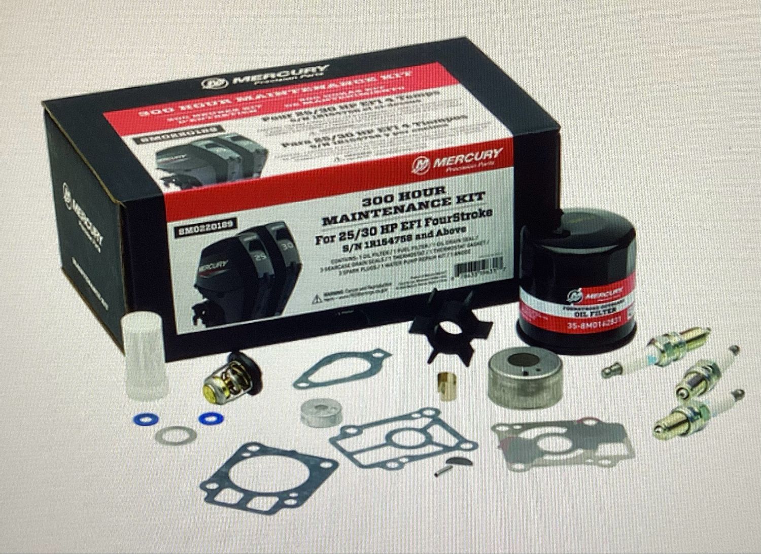 Mercury 8M0220189 300h Service-Kit F25/30 EFI
