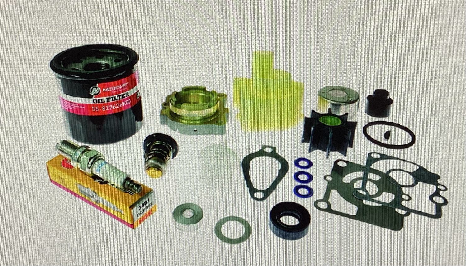 Mercury 8M0120838 300h Service-Kit F15/20 Vergaser