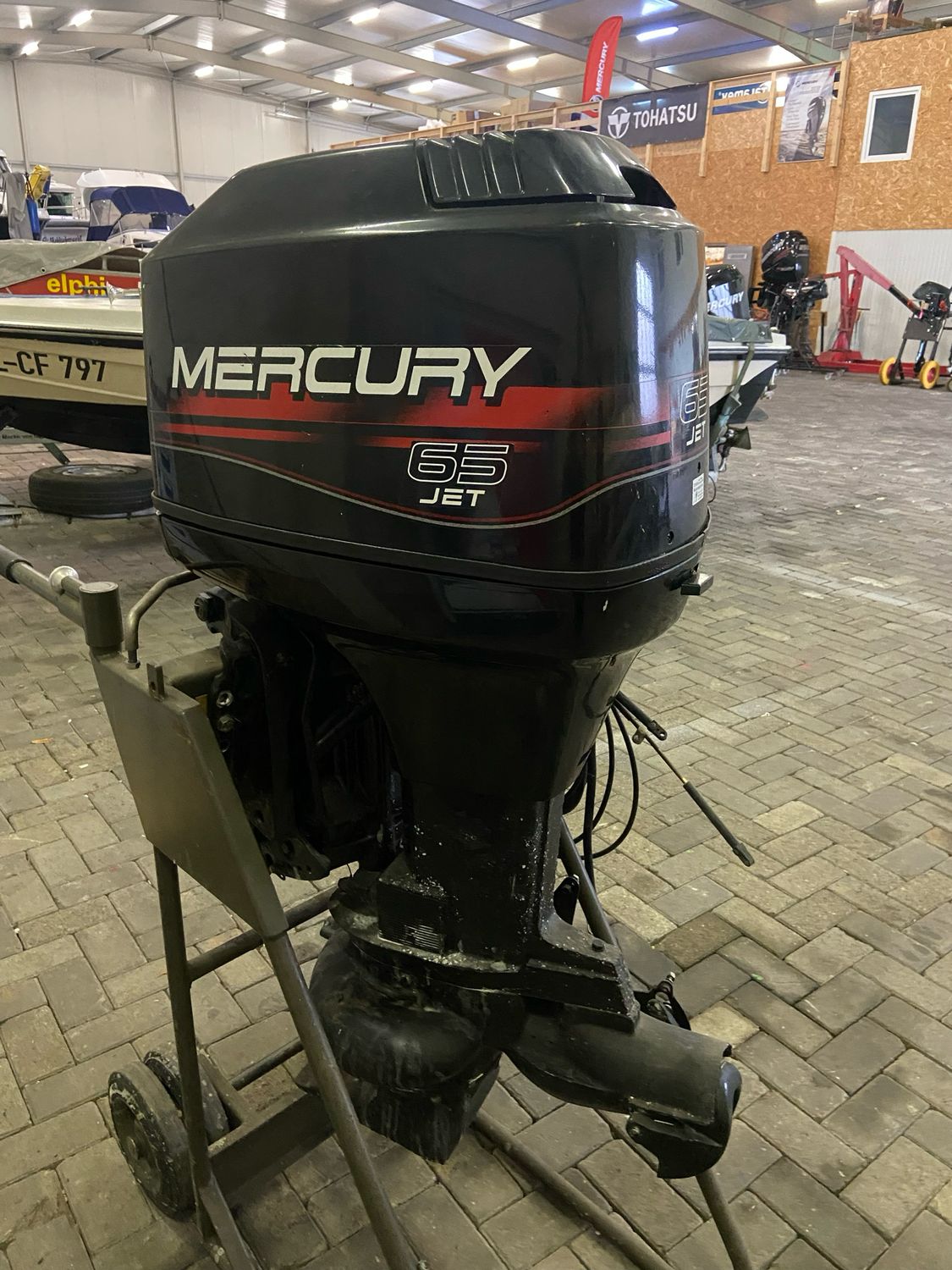 Mercury 65 Jet ( 90 ) Jet Aussenborder 2 Takt  Powertrimm 1998