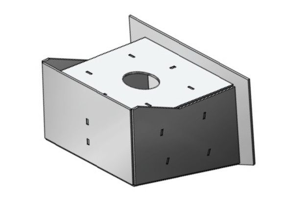 L Halterung Einzel Motor bis 100 PS / 250 PS  für Langschaft Motor