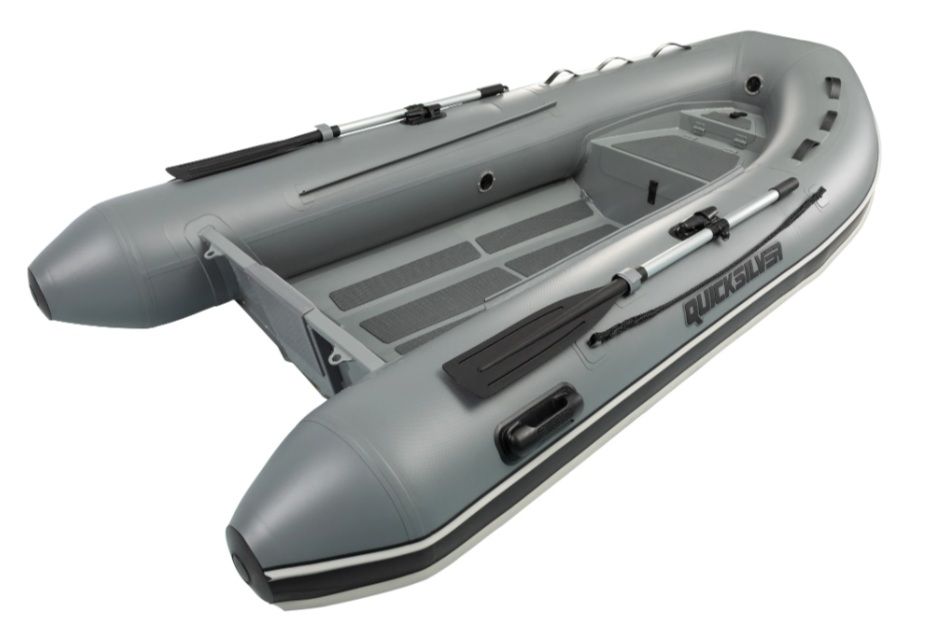 Schlauchboot Quicksilver 320 Alu RIB, grau / weiß