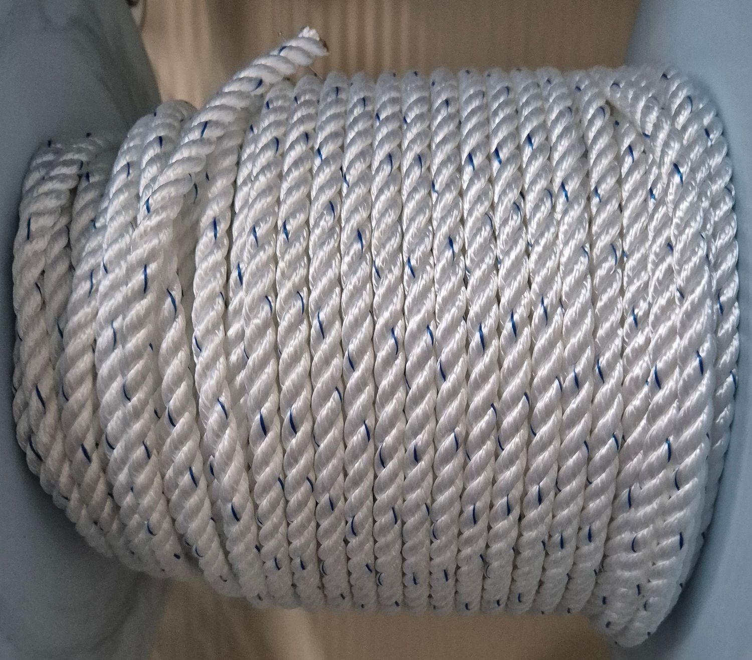 Liros Polyester 3-strand 14mm weiß