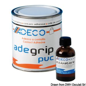 ADECO Kleber für Neopren- und PVC-Gewebe 125ml +Härter 10ml