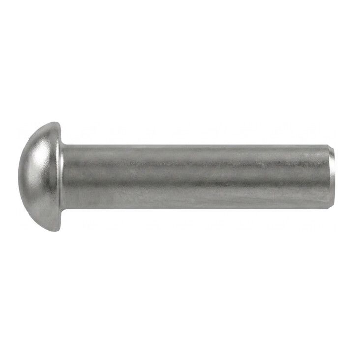 Halbrundniete 4,0x20,0mm Aluminium 905170 nach DIN 660