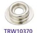DURABLE®DOT® TRW10370 Zapfen zum annieten, Messing vernickelt