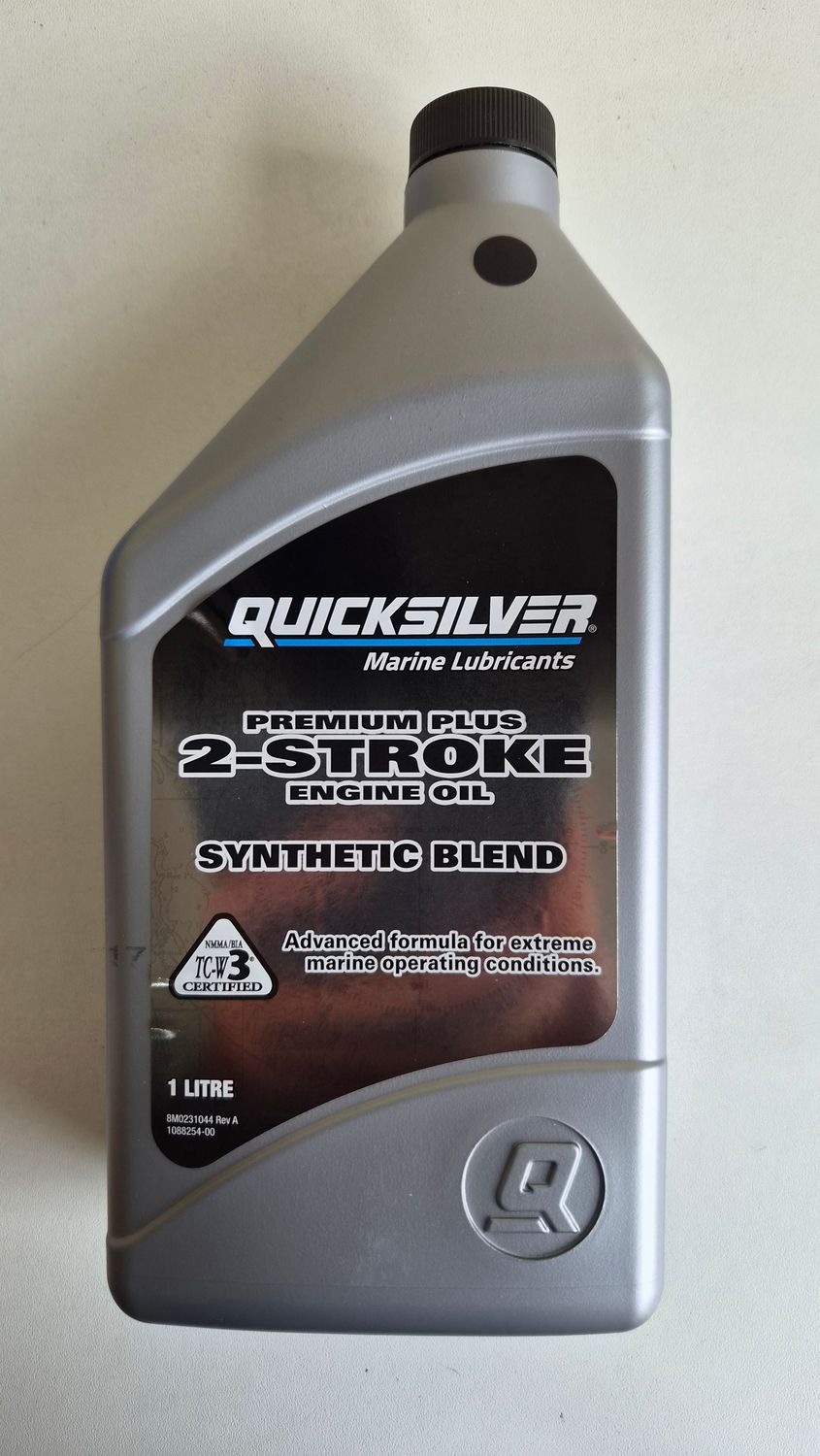 Quicksilver Premium Plus 2-Takt Mischöl TCW-3 1Liter