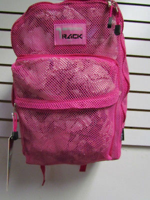 Pink Mesh Backpack See Through