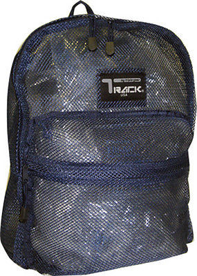 Navy Mesh Backpack See Through