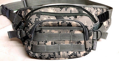 Fanny Pack Tactical Large Hip Belt Bum Bag Pouch - ACU Digital