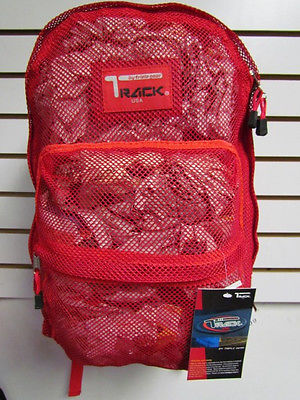 Red Mesh Backpack See Through