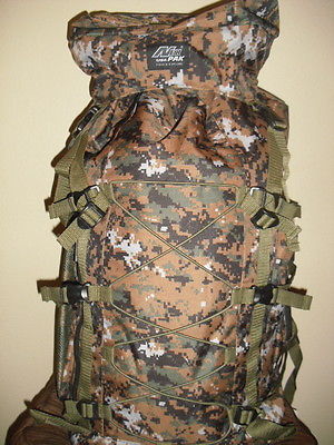 Extra Large Backpack  4300 Cu In - Brown Digital