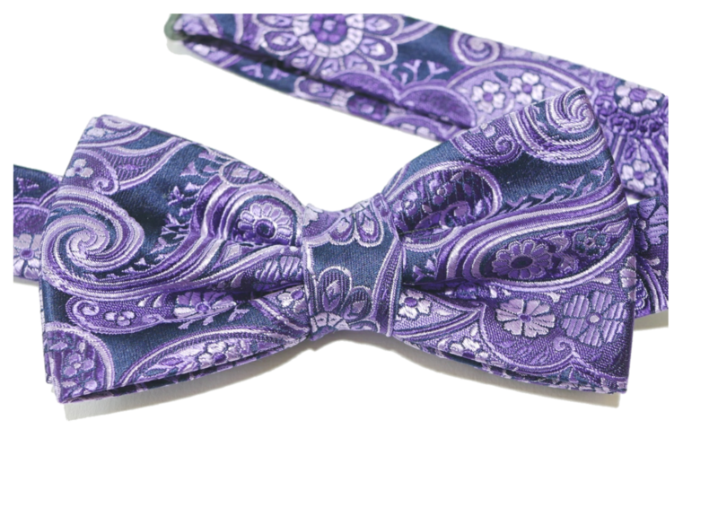 Bow Tie Royal Purple