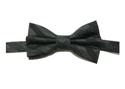 Bow Tie Silver Glamour