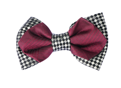 Clip Bow Claret