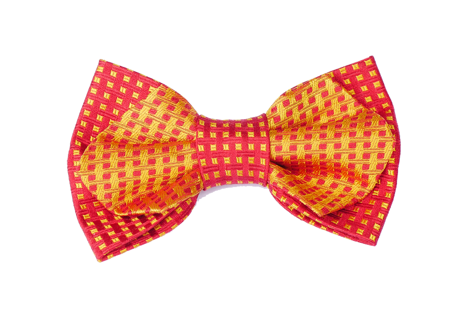 Clip Bow Orange Sherbet