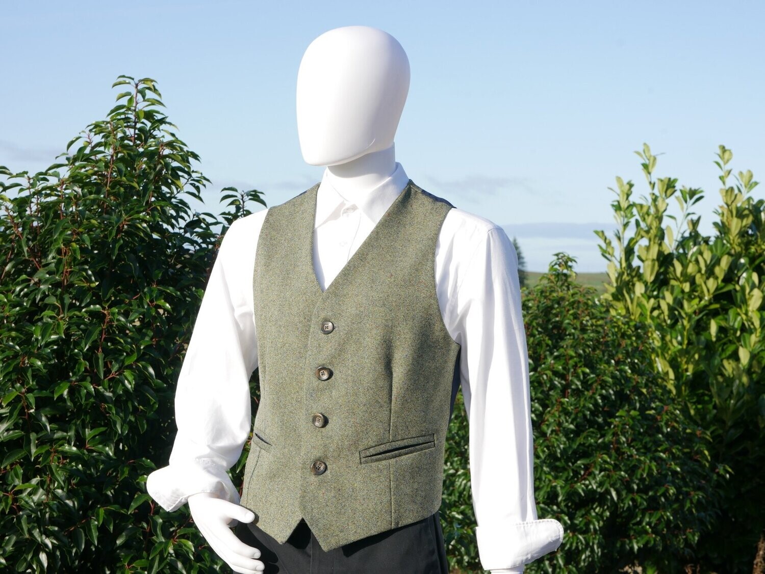 Waistcoat Green Fields