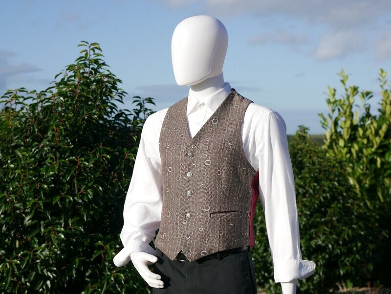 Waistcoat Silver Snow
