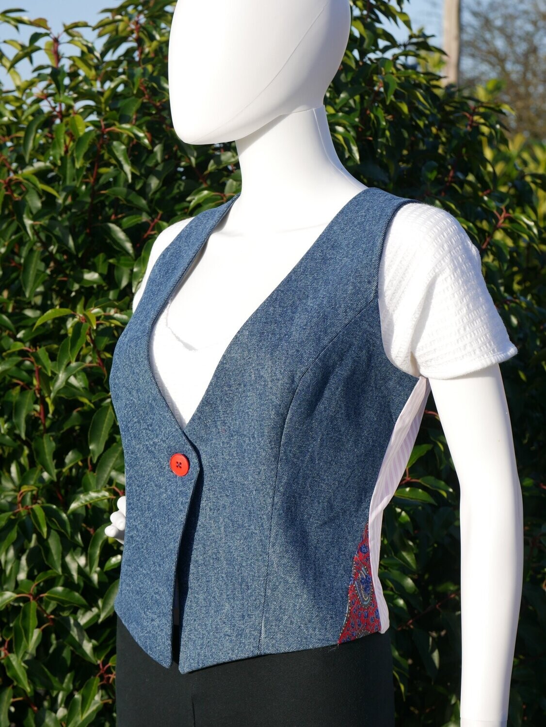 Waistcoat Candy Floss